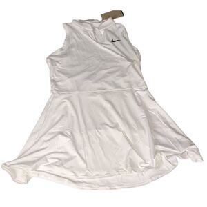Nike victory tennis dress key hole in back slim fit size large